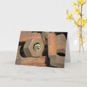 エイリアンの隠れ穴 カード (黄色い花)