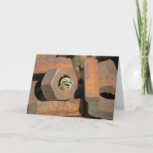 エイリアンの隠れ穴 カード (正面)