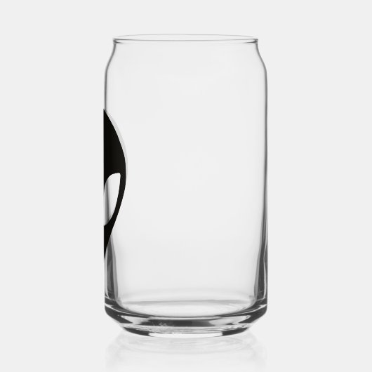 エイリアンの頭 ガラス缶 (左)