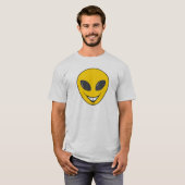 エイリアンの顔 Tシャツ (正面フル)