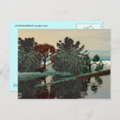 エイリアンの風景/ラグーン(HYPERION) ポストカード (正面/裏面)