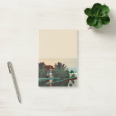 エイリアンの風景、木、ラグーンHYPERION Sci Fi ポストイット (オフィス)