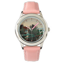 エイリアンの風景、木、ラグーンHYPERION Sci Fi