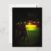 エイリアンはがき ポストカード (正面/裏面)