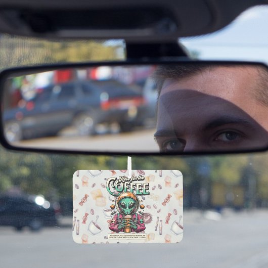 エイリアンはこちら カーエアーフレッシュナー