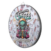 エイリアンはこちら ダーツボード (正面右)