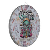 エイリアンはこちら ダーツボード (正面左)