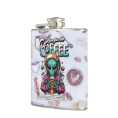 エイリアンはこちら フラスク (左)