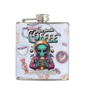 エイリアンはこちら フラスク (正面)