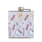 エイリアンはこちら フラスク (裏面)