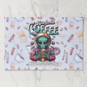 エイリアンはこちら ペーパーパッド (正面)