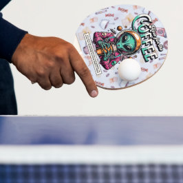 エイリアンはこちら 卓球ラケット