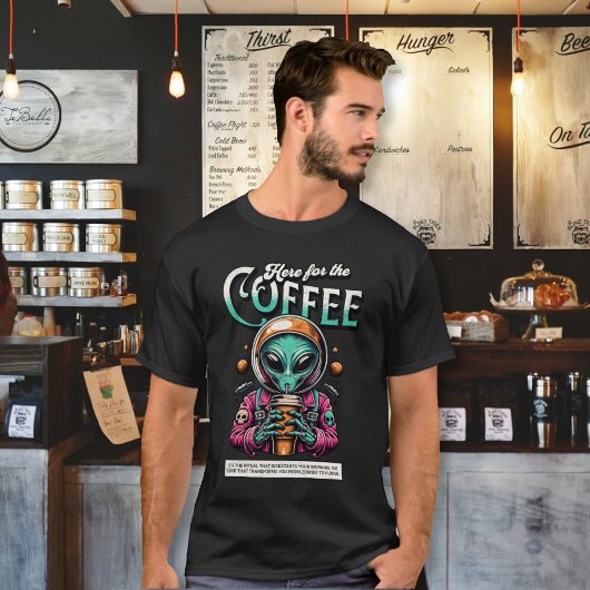 エイリアンはこちら Tシャツ