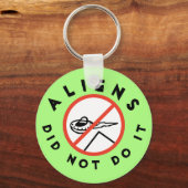 エイリアンはしなかった キーホルダー (正面)