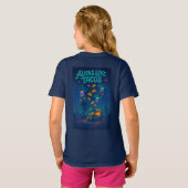 エイリアンはタコスが大好き Tシャツ (裏面フル)