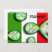 エイリアンは世界から出ている! ポストカード (正面/裏面)