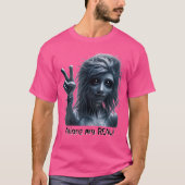 エイリアンは実在する! Tシャツ (正面)