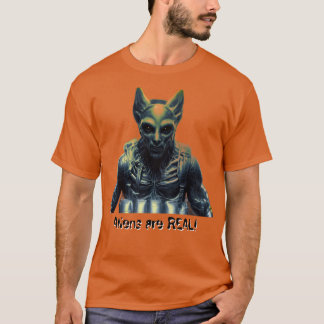 エイリアンは実在する! Tシャツ