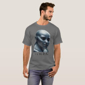 エイリアンは実在する! Tシャツ (正面フル)