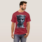 エイリアンは実在する! Tシャツ (正面フル)