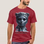 エイリアンは実在する! Tシャツ (正面)