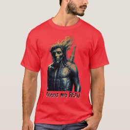 エイリアンは実在する! Tシャツ