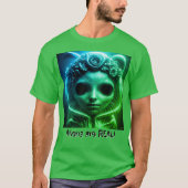 エイリアンは実在する! Tシャツ (正面)