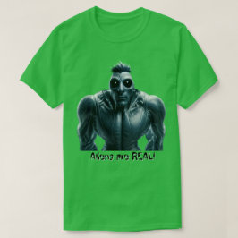 エイリアンは実在する! Tシャツ