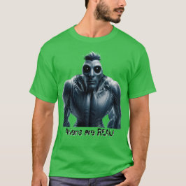 エイリアンは実在する! Tシャツ