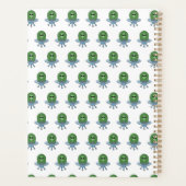 エイリアンは小さな宇宙船で プランナー手帳 (裏面)