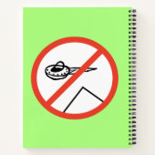 エイリアンは行わなかった ノートブック (裏面)