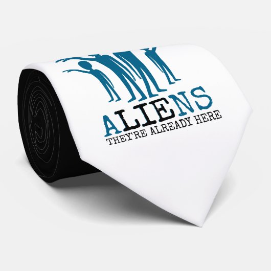 エイリアンは、すでに来ている ネクタイ (ロール)