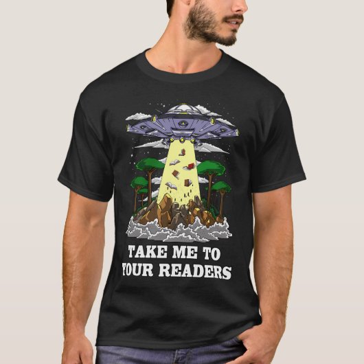 エイリアンよ読者に会わせて Tシャツ (正面)