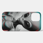 エイリアンをテーマにしたiPhone 12ケース Case-Mate iPhoneケース (裏面 (横))