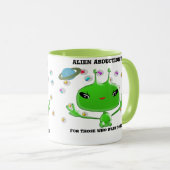 エイリアンを求める人のための誘拐マ信じグ マグカップ (正面右)