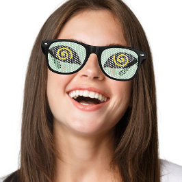 エイリアンアイズ、眼鏡宇宙SFパーティー レトロサングラス