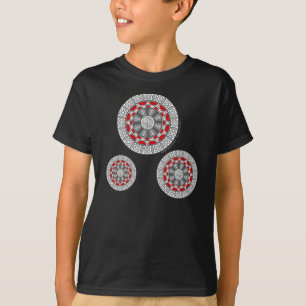 エイリアンアステカキッドとベビーダークシャツに出会う Tシャツ
