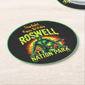 エイリアンアドベンチャーここからロズウェルへ! ラウンドペーパーコースター (アングル)