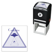 エイリアンアブダクションUFO Thunder_Cove セルフインキングスタンプ (インサイチュ)