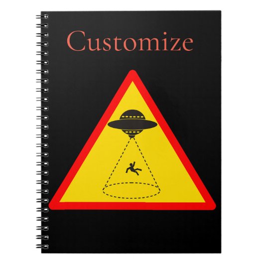 エイリアンアブダクションUFO Thunder_Cove ノートブック (正面)