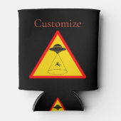 エイリアンアブダクションUFO Thunder_Cove 缶クーラー (正面)