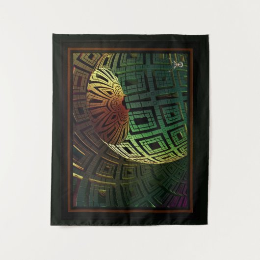 エイリアンアーティファクト(Xzendor7) タペストリー (正面)