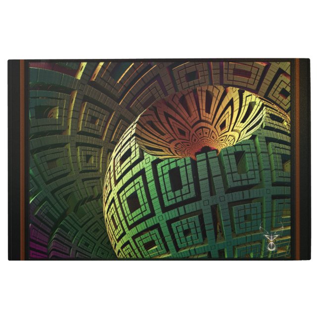 エイリアンアーティファクト(Xzendor7) メタルプリント (正面)