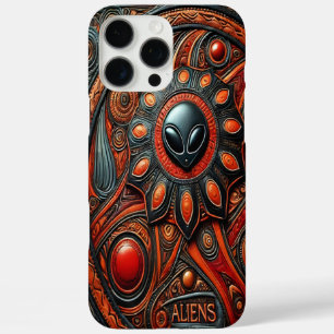 エイリアンアートが宇宙の謎を解き明かす iPhone 16 PRO MAXケース
