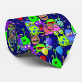 エイリアンアート*パーティーとエイリアン ネクタイ (ロール)