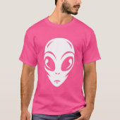 エイリアンイラストレーションにおける版木、銅版、版画ヘッドのスタイル Tシャツ (正面)