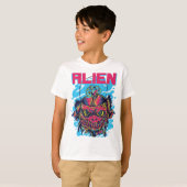 エイリアンインベーダーズTシャツ Tシャツ (正面フル)