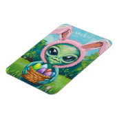 エイリアンイースターバニー マグネット (左側)