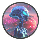 エイリアンウィッサイケデリックダムサイエンスフィクション アイスホッケーパック (正面)