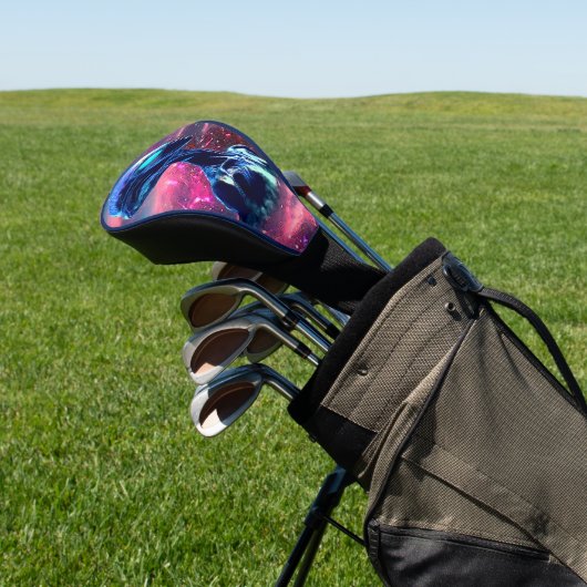 エイリアンウィッサイケデリックダムサイエンスフィクション ゴルフヘッドカバー (インサイチュ)